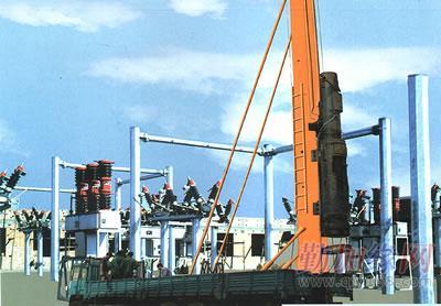 本公司专业生产电力钢杆 钢管杆基础承揽施工工程